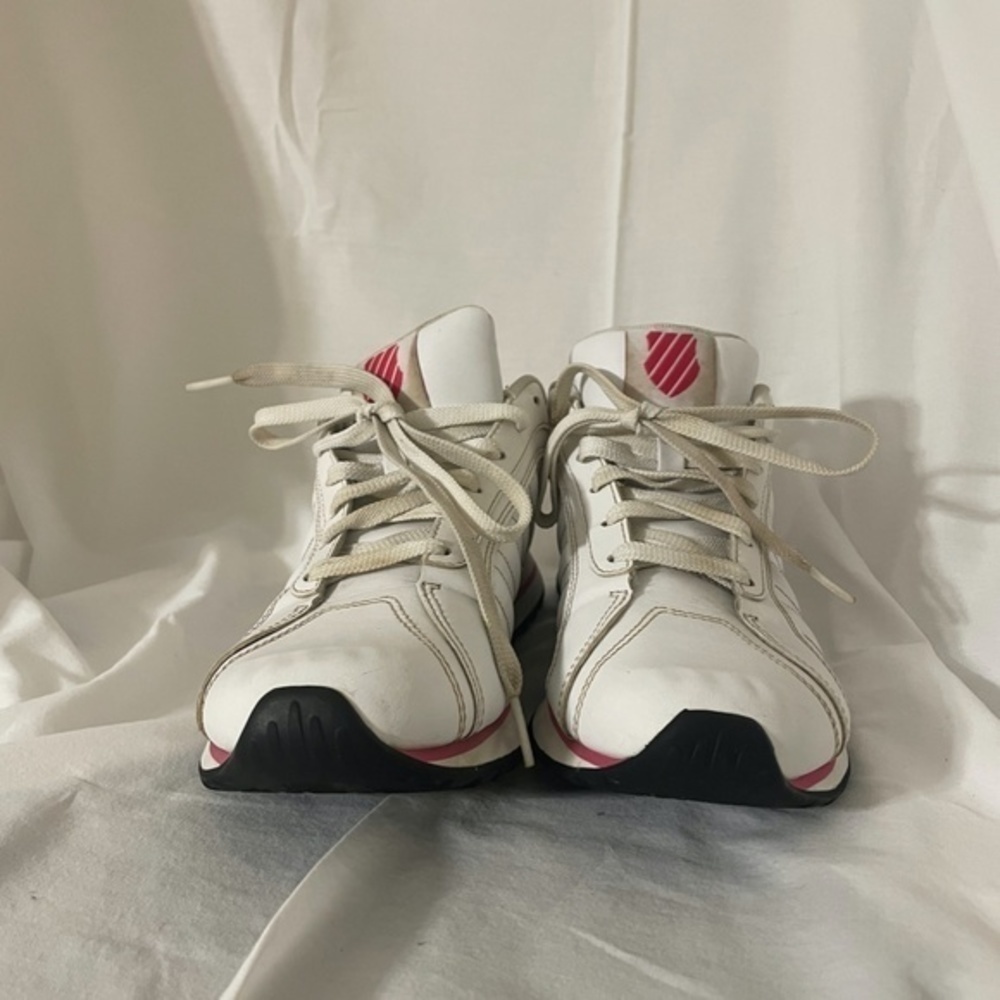 K Swiss Womens Running Shoes Pink White Size 7.5 - Picture 2 of 14